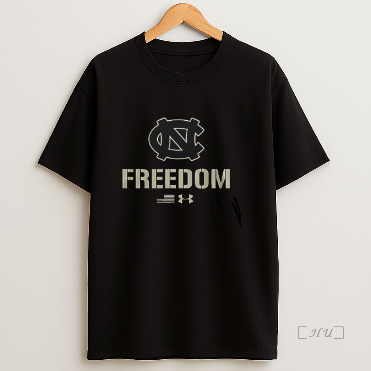 Officials North Carolina Tar Heels Freedom Lets Go Tar Heels Usa Flag Premium Shirt Sweatshirt Tee