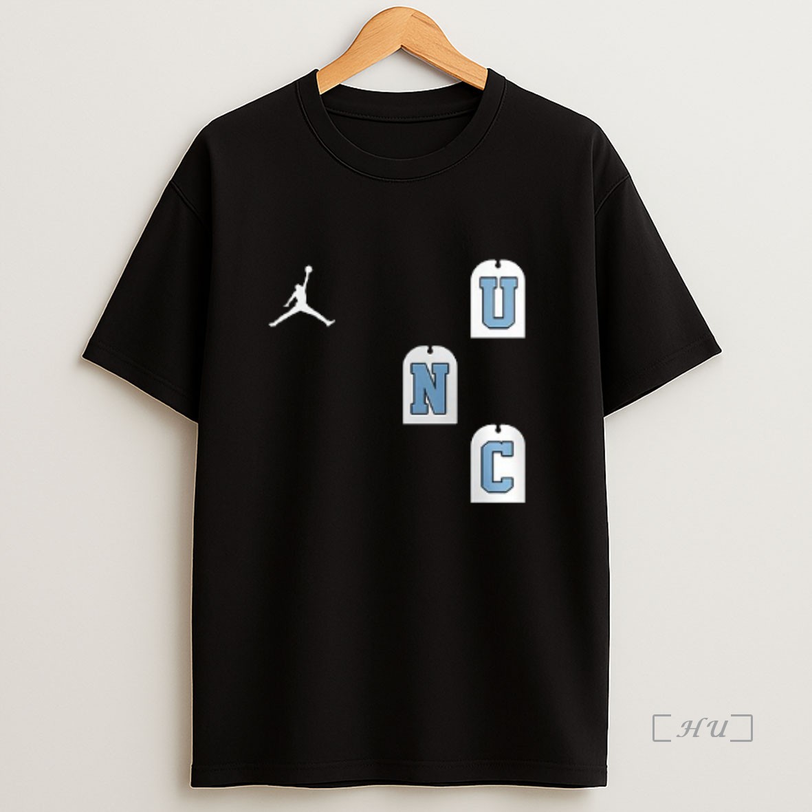 Officials North Carolina Tar Heels Coach Hubert Davis Logo Double Sided Graphic Premium Shirt Sweatshirt Tee