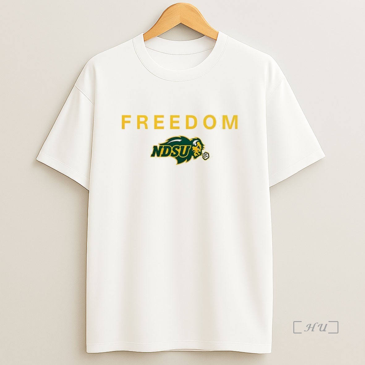 Officials North Dakota State Bison Football Freedom Logo Premium Shirt Sweatshirt Tee