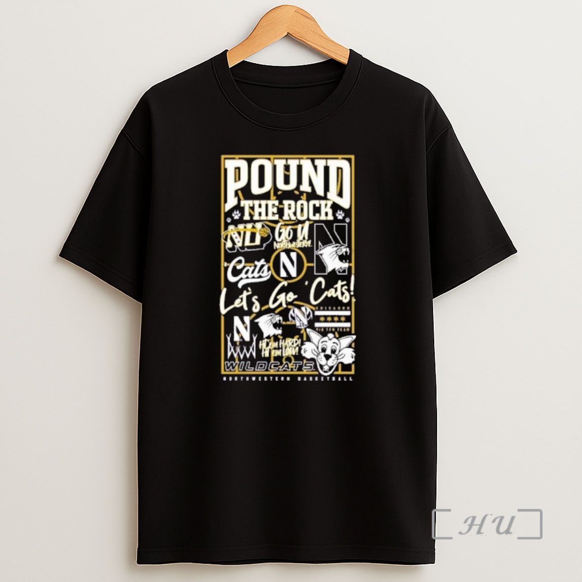 Officials Northwestern Football Pound The Rock Lets Go Cats Premium Shirt Sweatshirt Tee