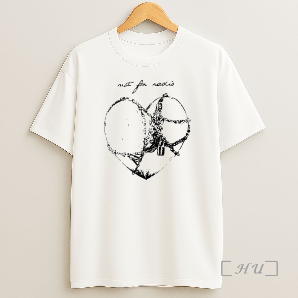 Officials Not For Radio Chain Heart Premium Shirt Sweatshirt Tee