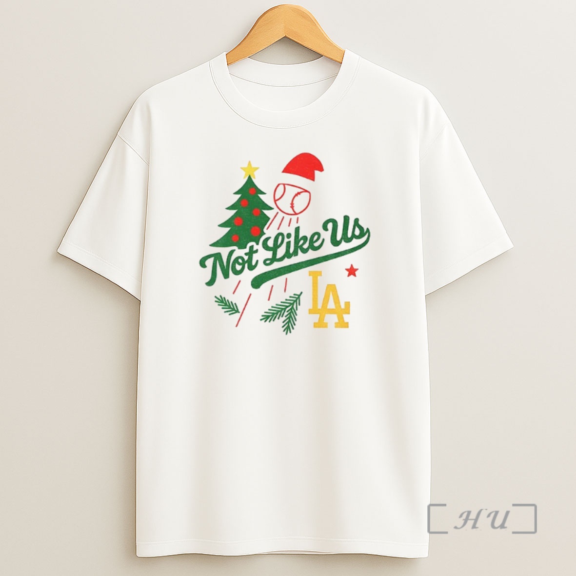 Officials Not Like Us Santa Hat Christmas Baseball Premium Shirt Sweatshirt Tee
