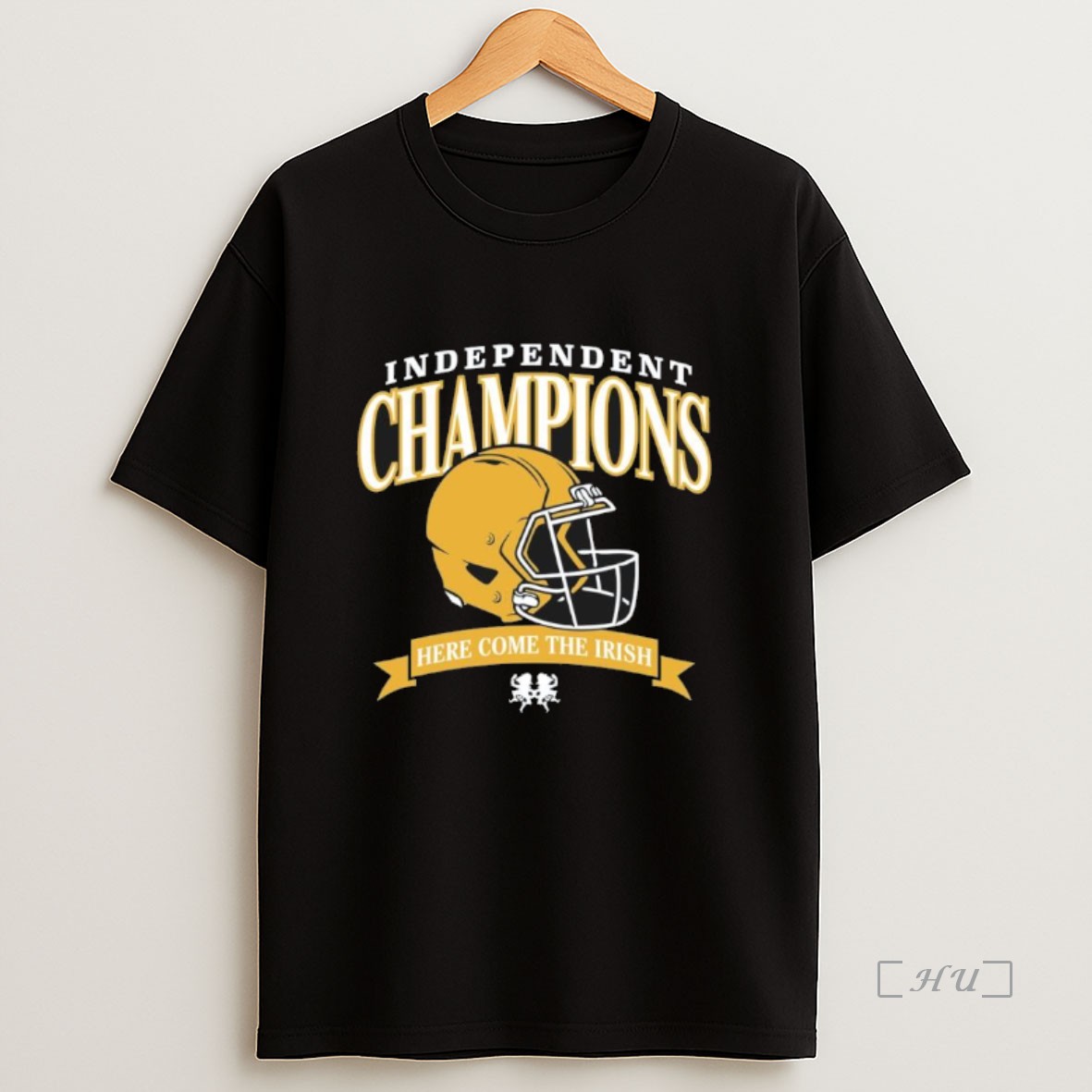 Officials Notre Dame Fighting Irish Independent Champions Here Come The Irish Premium Shirt Sweatshirt Tee