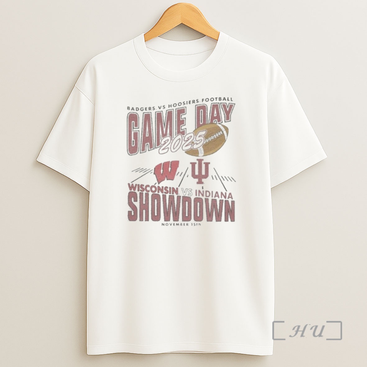 Officials November 15th Indiana Hoosiers Vs Wisconsin Badgers Premium Shirt Sweatshirt Tee