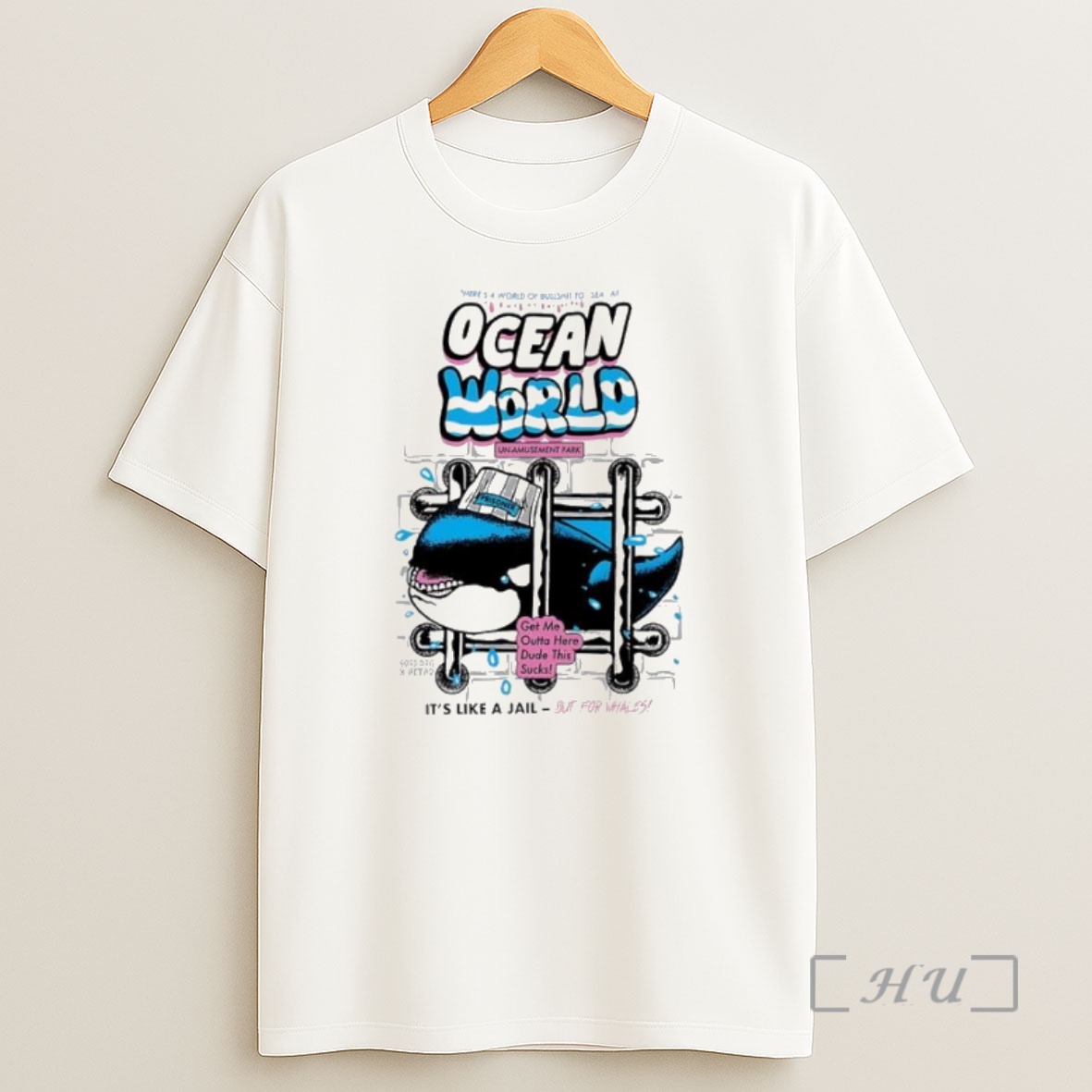 Officials Ocean World Whale Its Like A Jail But For Whales Premium Shirt Sweatshirt Tee