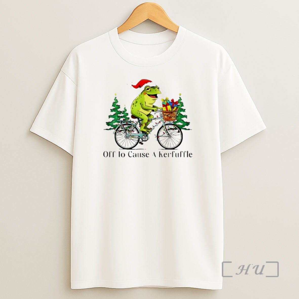 Officials Off To Cause A Kerfuffle Frog Christmas Premium Shirt Sweatshirt Tee