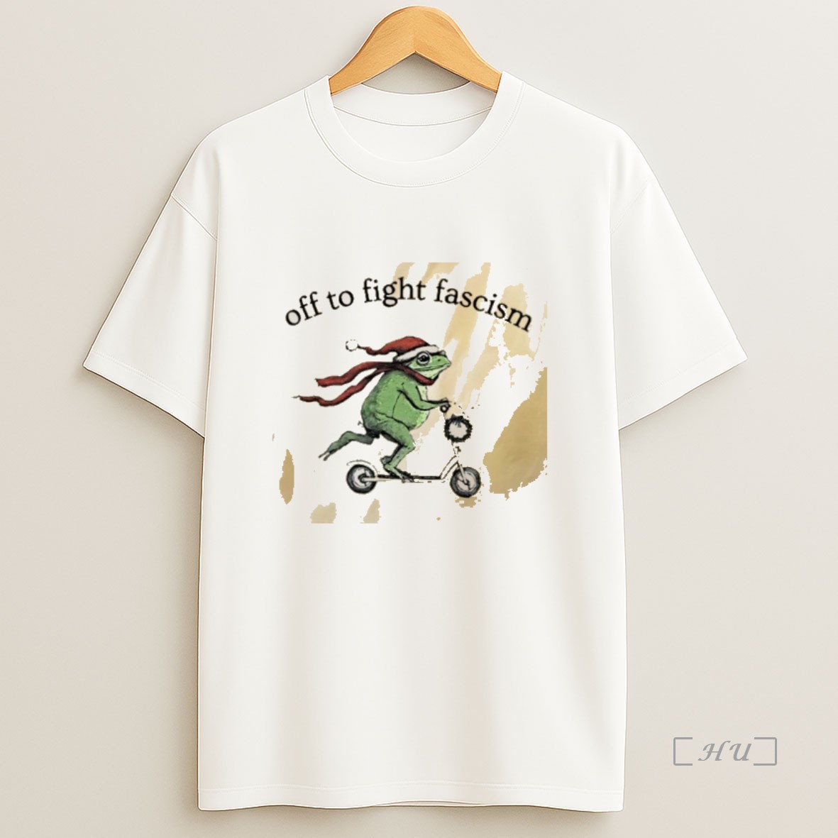Officials Off To Fight Fascism Santa Frog Meme Premium Shirt Sweatshirt Tee