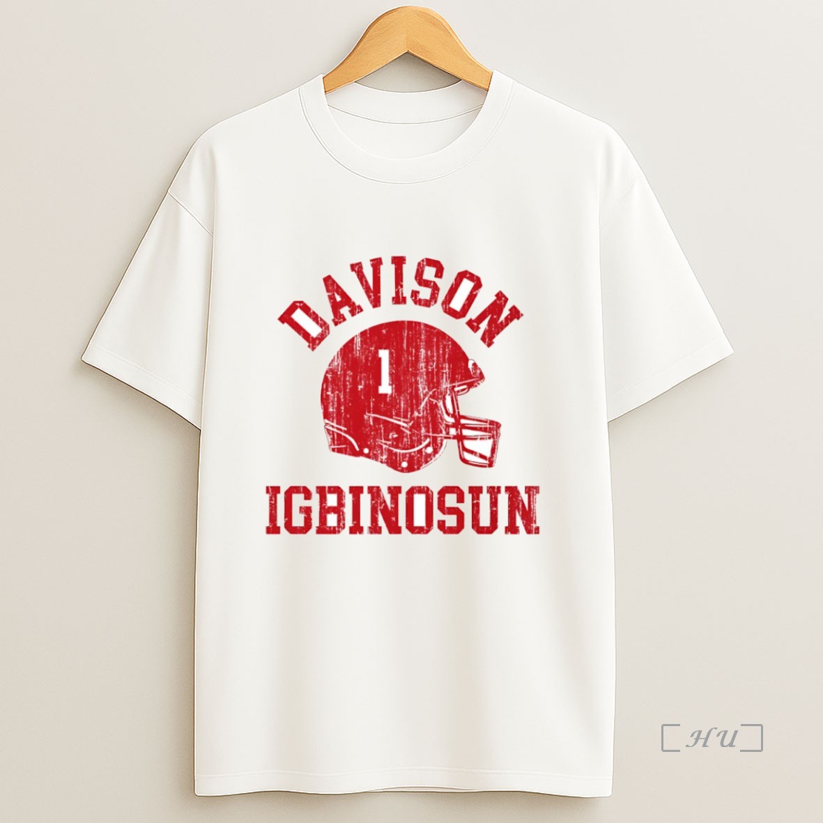 Officials Ohio State Buckeyes Davison Igbinosun 1 Helmet Circle Premium Shirt Sweatshirt Tee