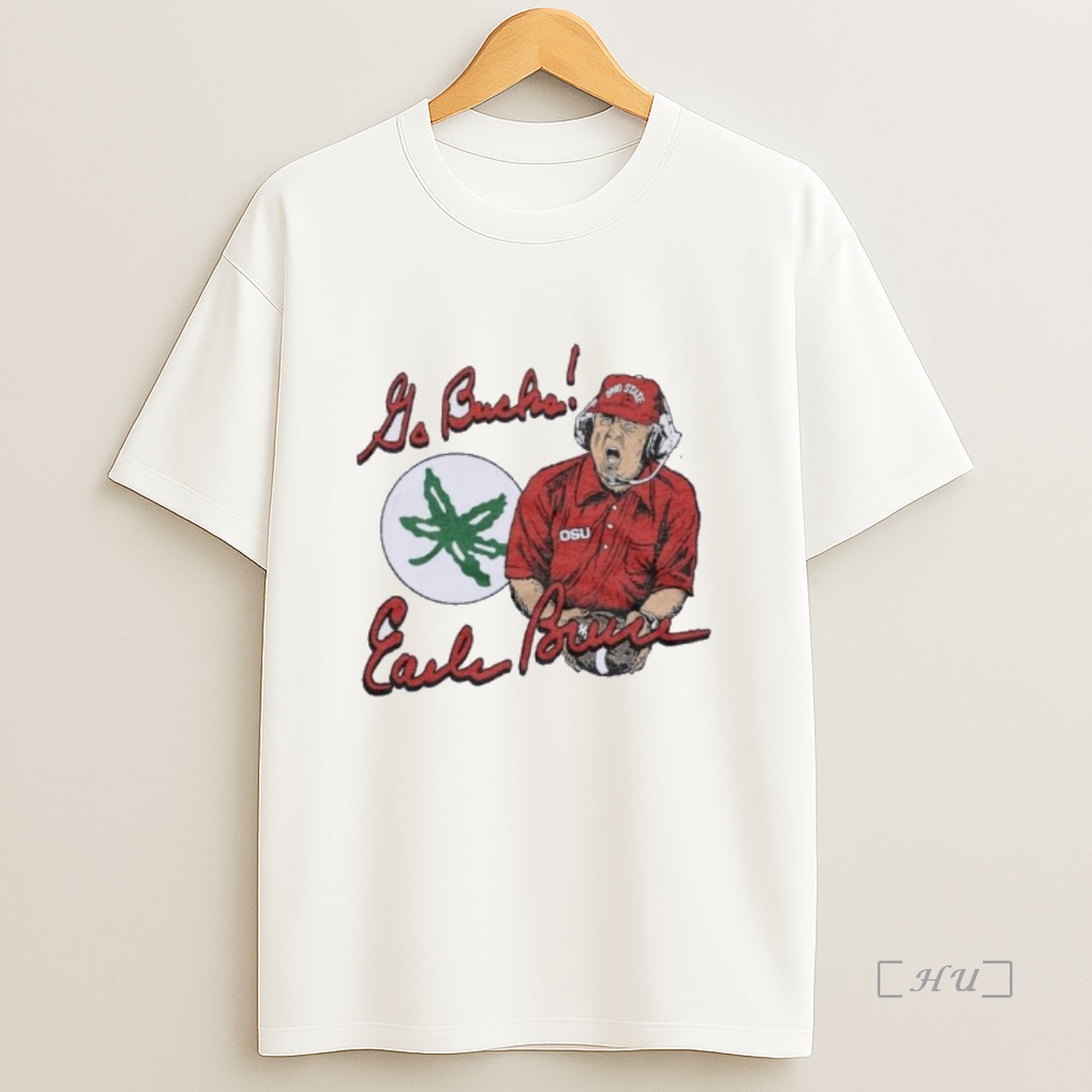 Officials Ohio State Buckeyes Earle Bruce Coach Premium Shirt Sweatshirt Tee