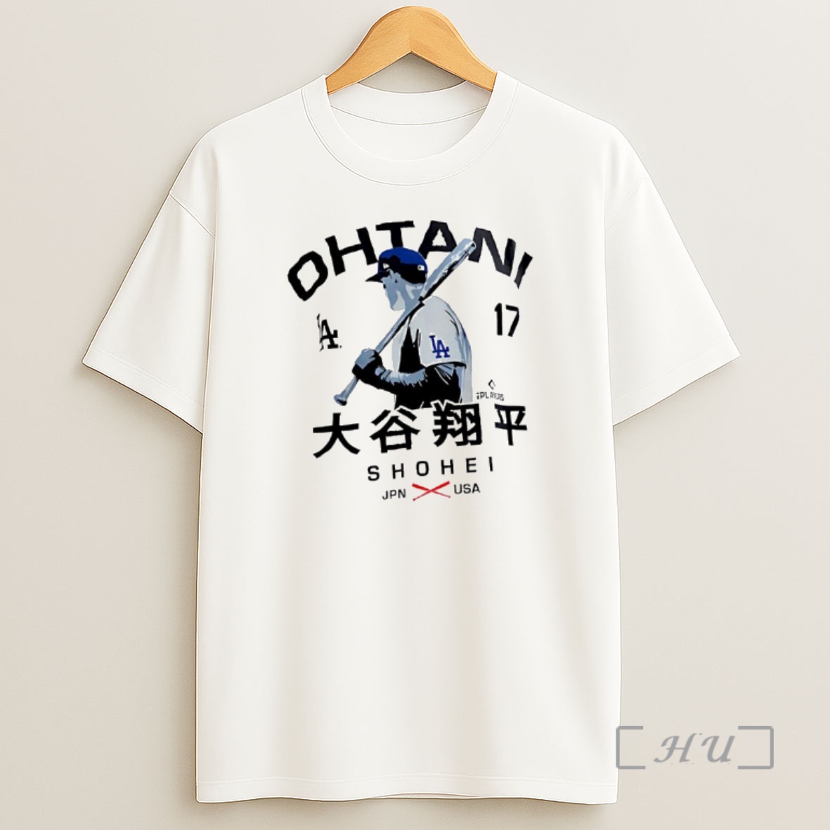 Officials Ohtani Shohei La 17 Jpn Usa Premium Shirt Sweatshirt Tee