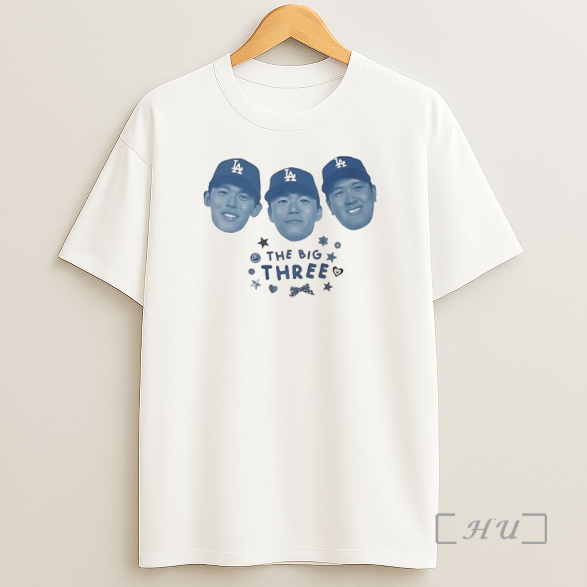 Officials Ohtani Yamamoto Sasaki The Big Three Face Players La Premium Shirt Sweatshirt Tee