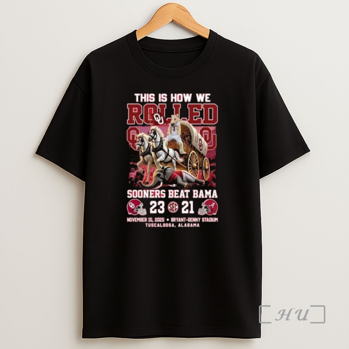 Officials Oklahoma Sooners Beat Alabama 2025 This Is How We Rolled Premium Shirt Sweatshirt Tee