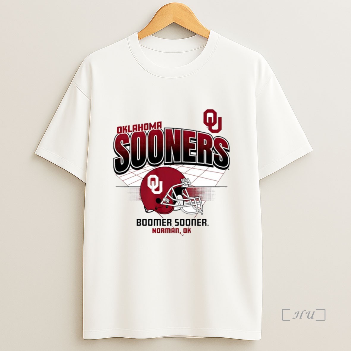 Officials Oklahoma Sooners Football Boomer Sooner Helmet Grid Circle Premium Shirt Sweatshirt Tee