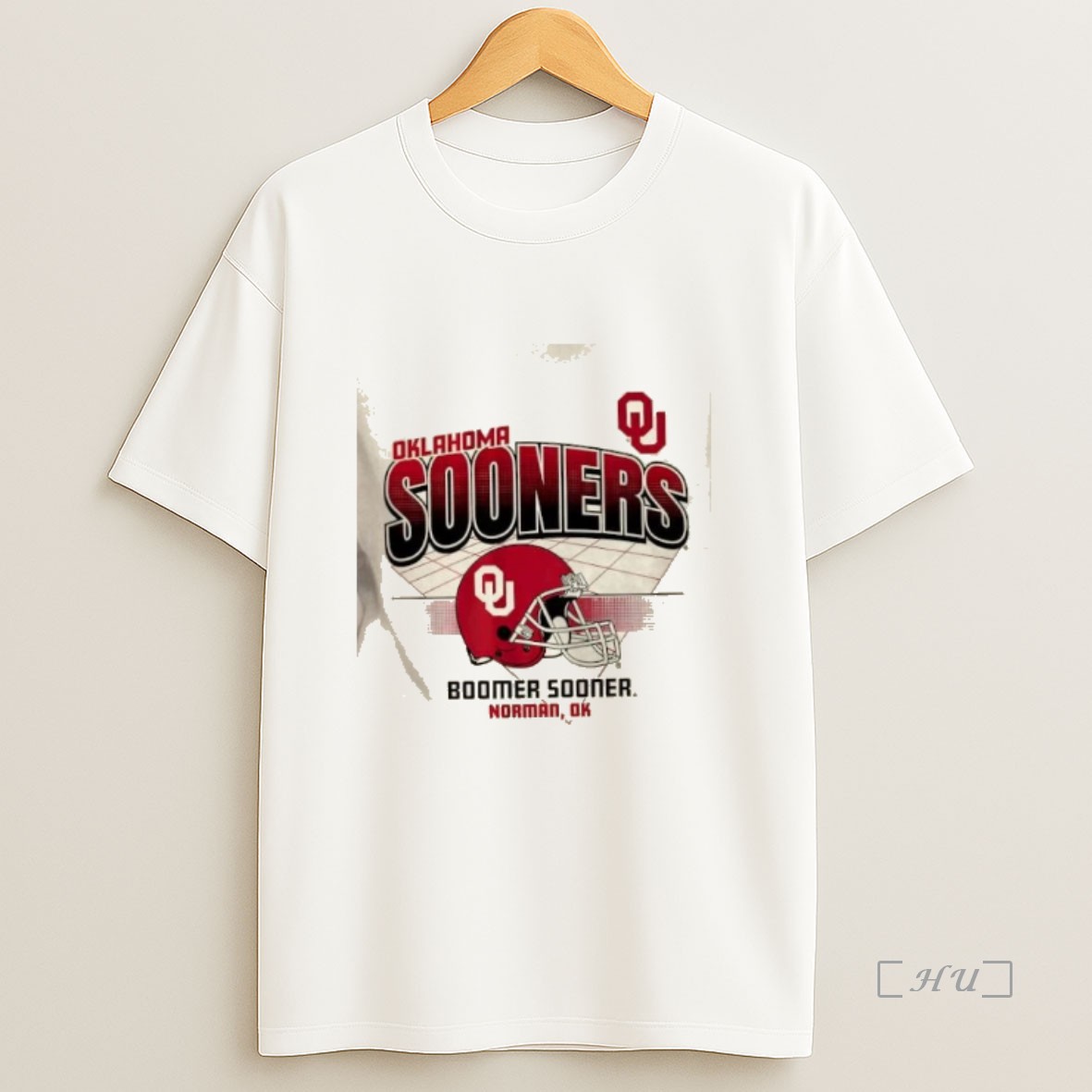 Officials Oklahoma Sooners Football Helmet Grid Premium Shirt Sweatshirt Tee