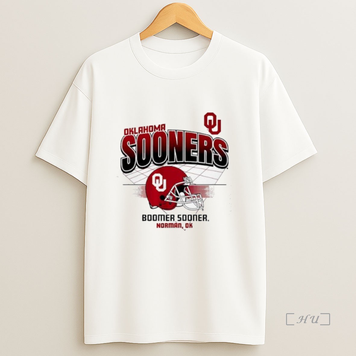 Officials Oklahoma Sooners Helmet Grid Football Premium Shirt Sweatshirt Tee