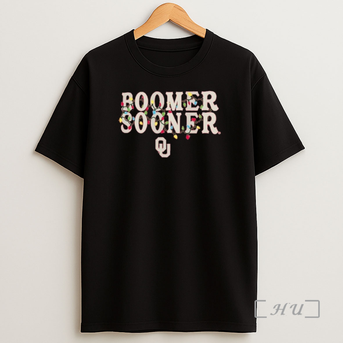 Officials Oklahoma Sooners String Lights Christmas Premium Shirt Sweatshirt Tee