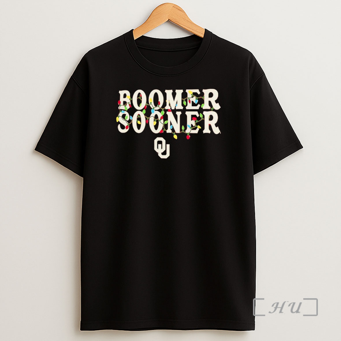 Officials Oklahoma Sooners Boomer Sooner Christmas Lights Premium Shirt Sweatshirt Tee
