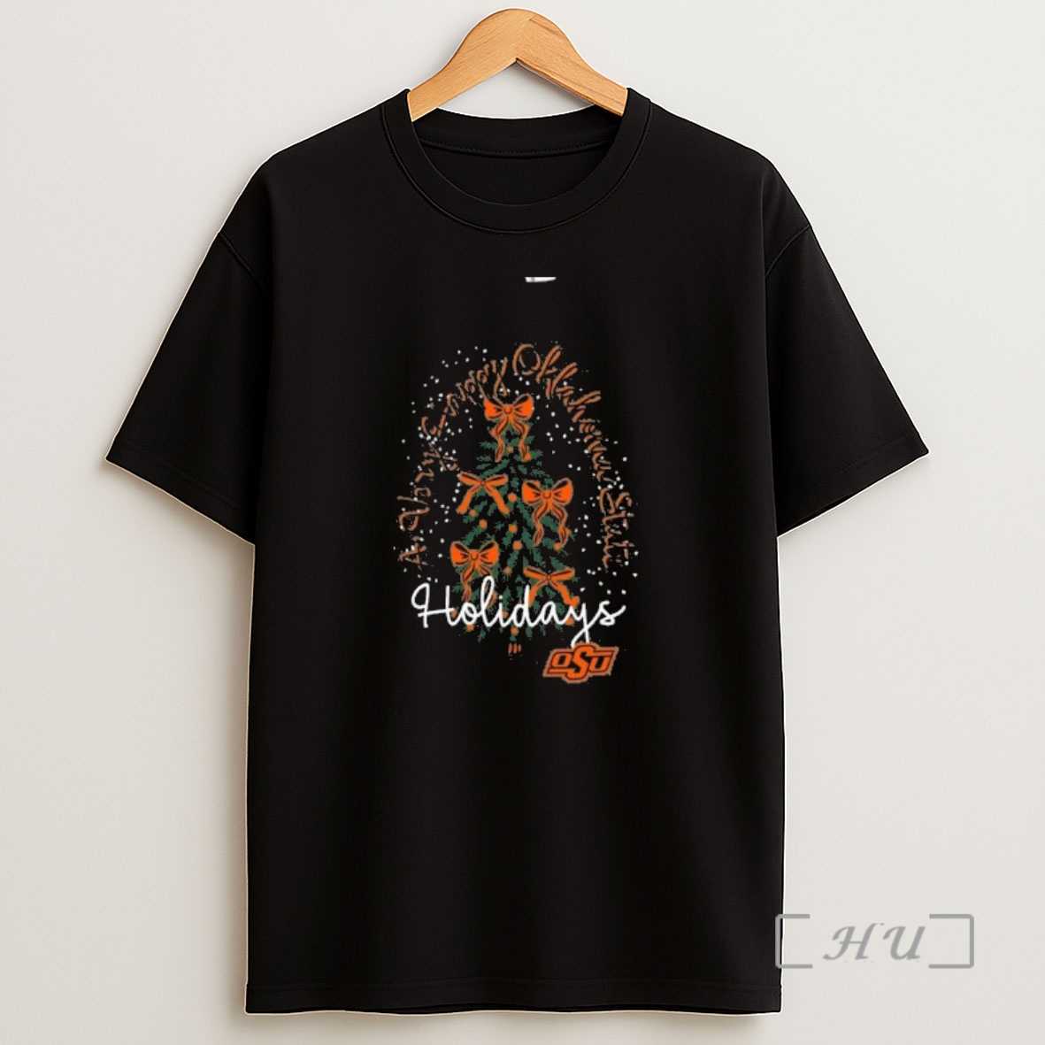 Officials Oklahoma State Cowboys Christmas Tree Holiday Premium Shirt Sweatshirt Tee