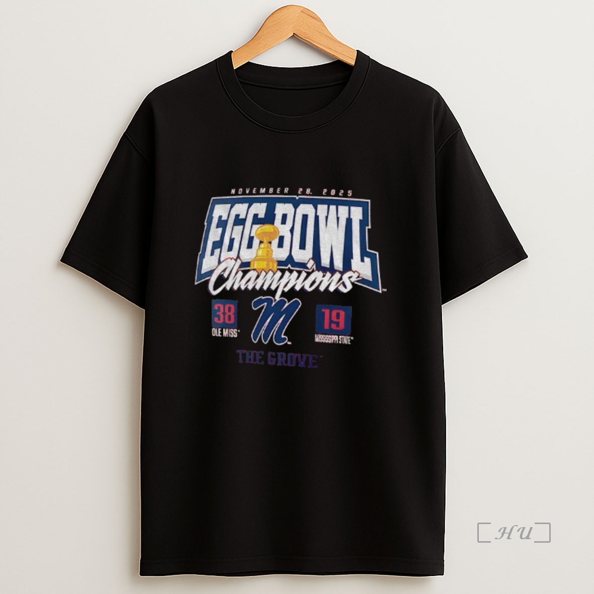 Officials Ole Miss Rebels 38 19 Mississippi State Bulldogs 2025 Egg Bowl Champions Score Premium Shirt Sweatshirt Tee