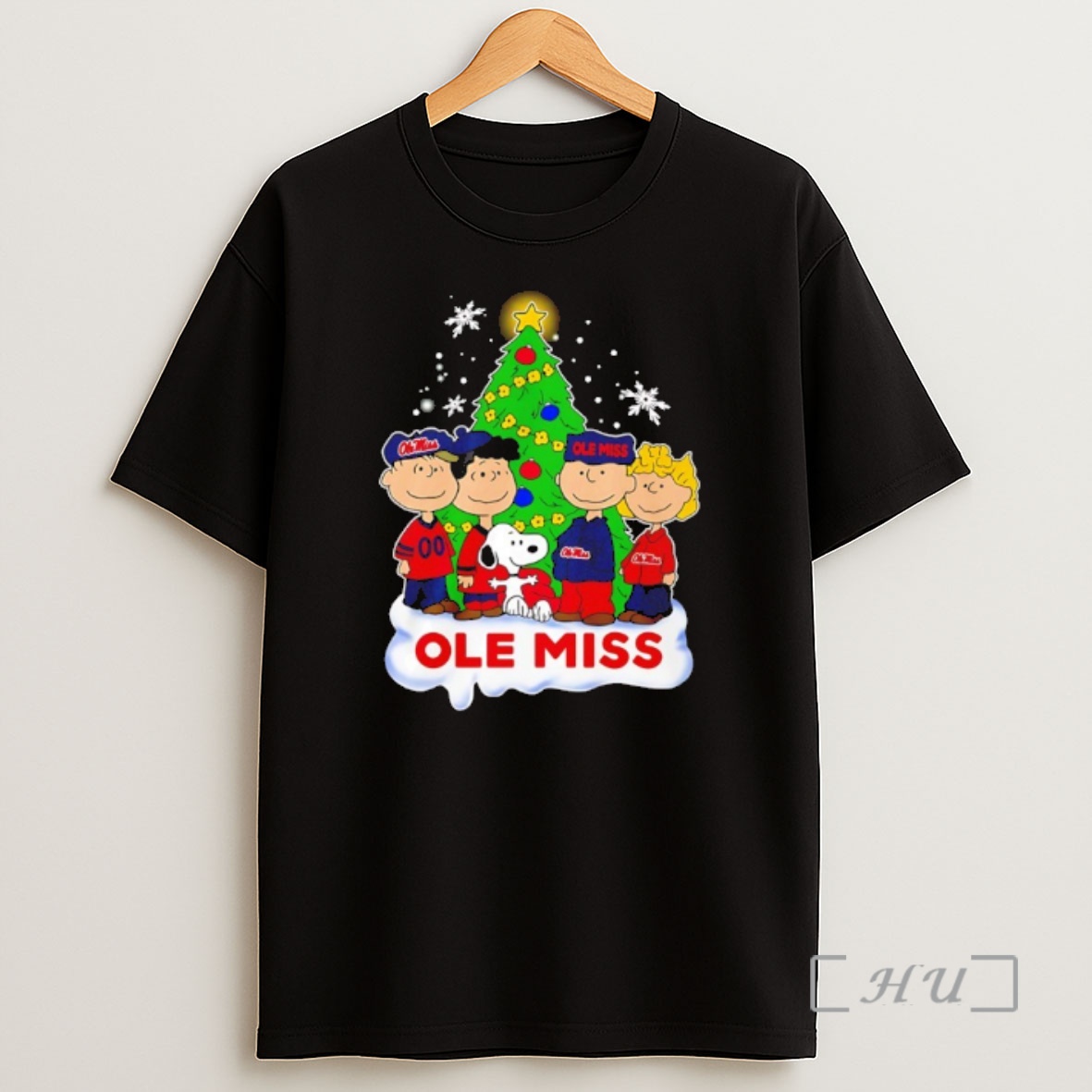 Officials Ole Miss Rebels Snoopy And The Peanuts Christmas 2025 Premium Shirt Sweatshirt Tee