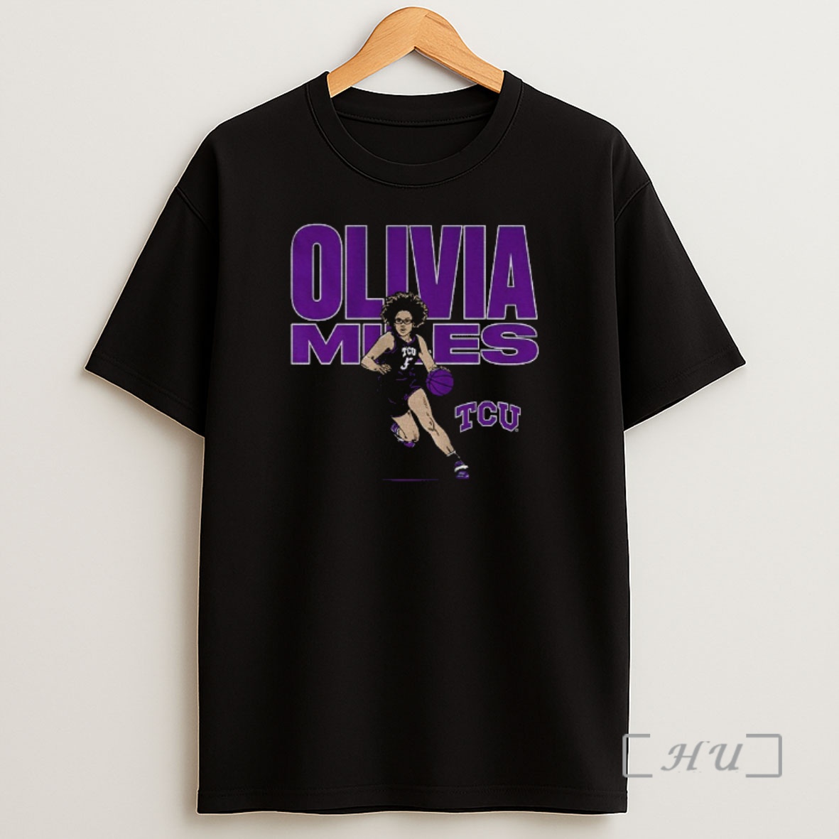 Officials Olivia Miles Name Pose Tcu Horned Frogs Basketball Wnba Premium Shirt Sweatshirt Tee