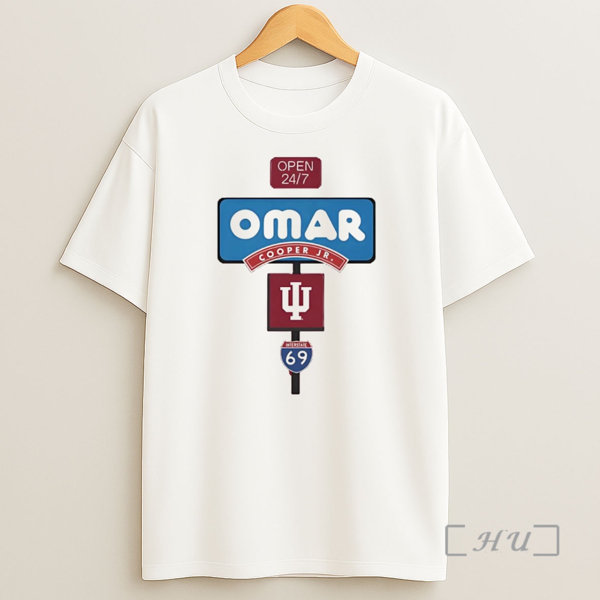 Officials Omar Cooper Jr Open 24 7 Crimson Crew Indiana Hoosiers Premium Shirt Sweatshirt Tee