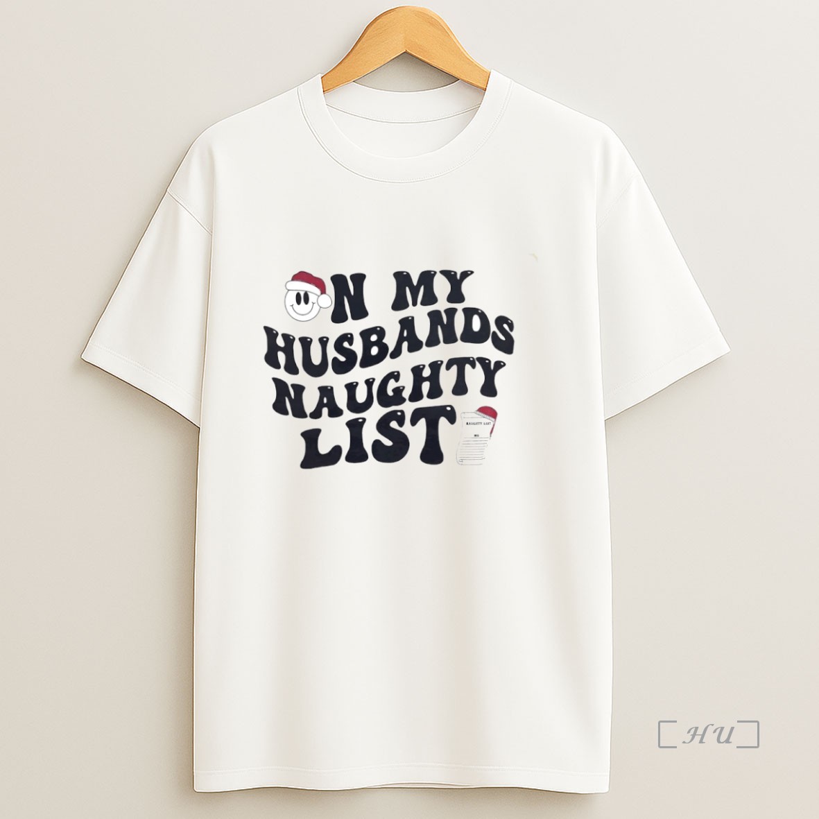 Officials On My Husbands Naughty List Circle Premium Shirt Sweatshirt Tee