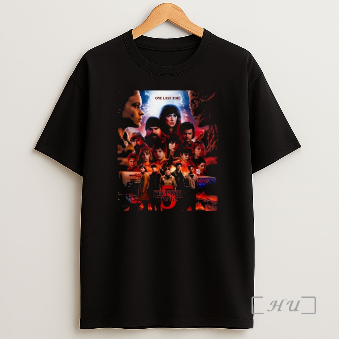 Officials One Last Time X Stranger Things 5 Premium Shirt Sweatshirt Tee