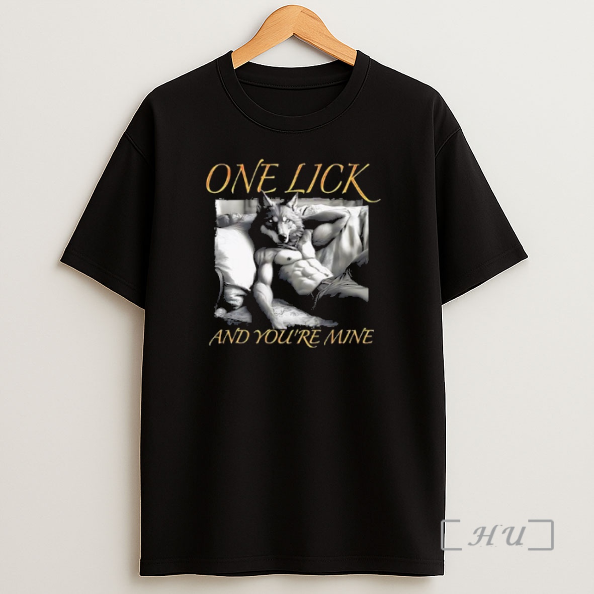 Officials One Lick And Youre Mine Anthropomorphic Wolf Premium Shirt Sweatshirt Tee