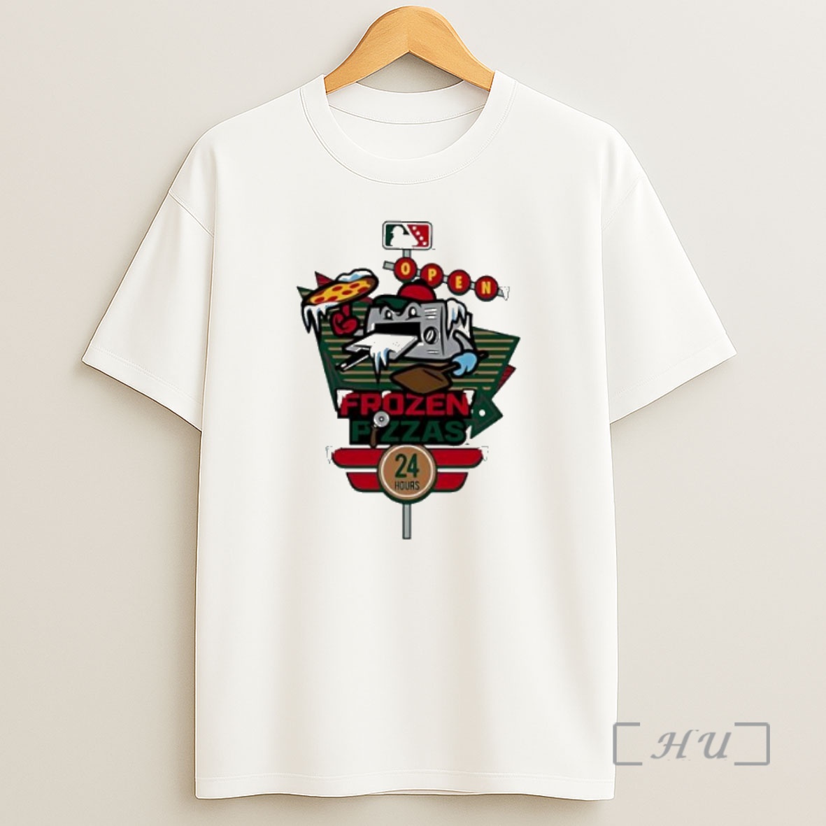 Officials Open Frozen Pizzas Food Pack Baseball Premium Shirt Sweatshirt Tee