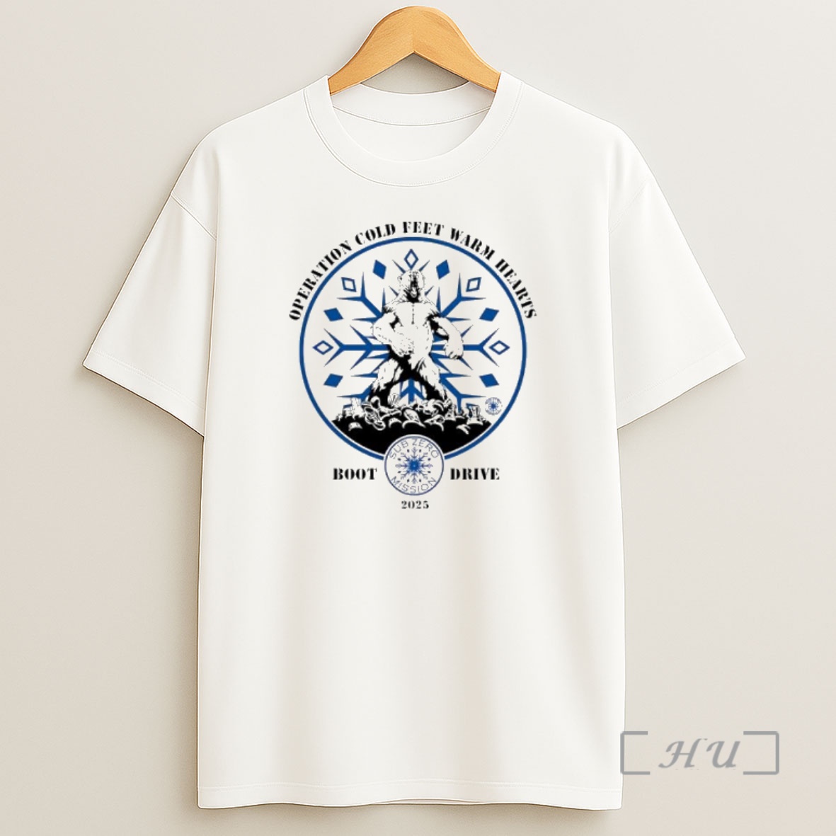Officials Operation Cold Feet Warm Hearts Boot Drive 2025 Premium Shirt Sweatshirt Tee