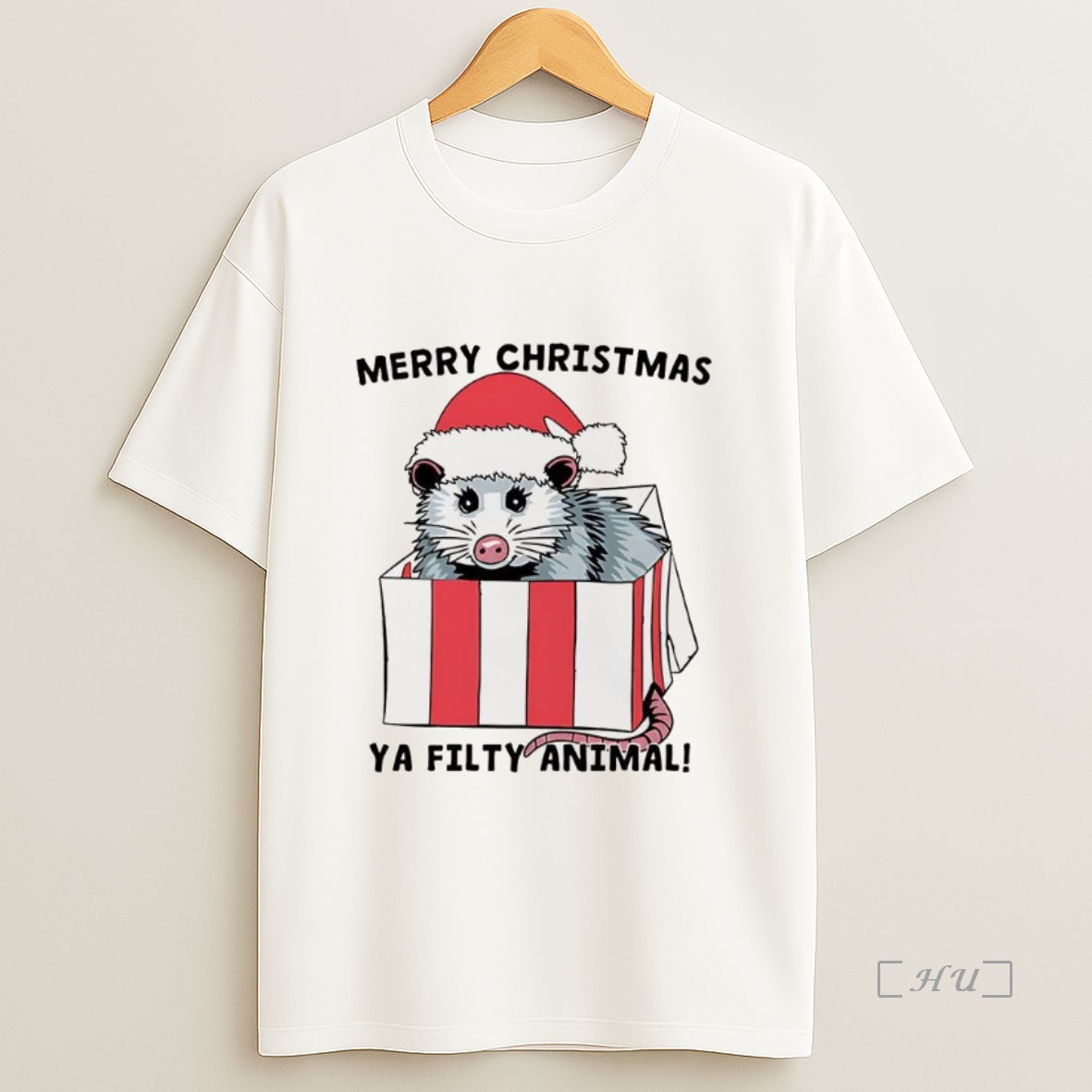 Officials Opossum The Ya Filthy Animal Merry Christmas Premium Shirt Sweatshirt Tee
