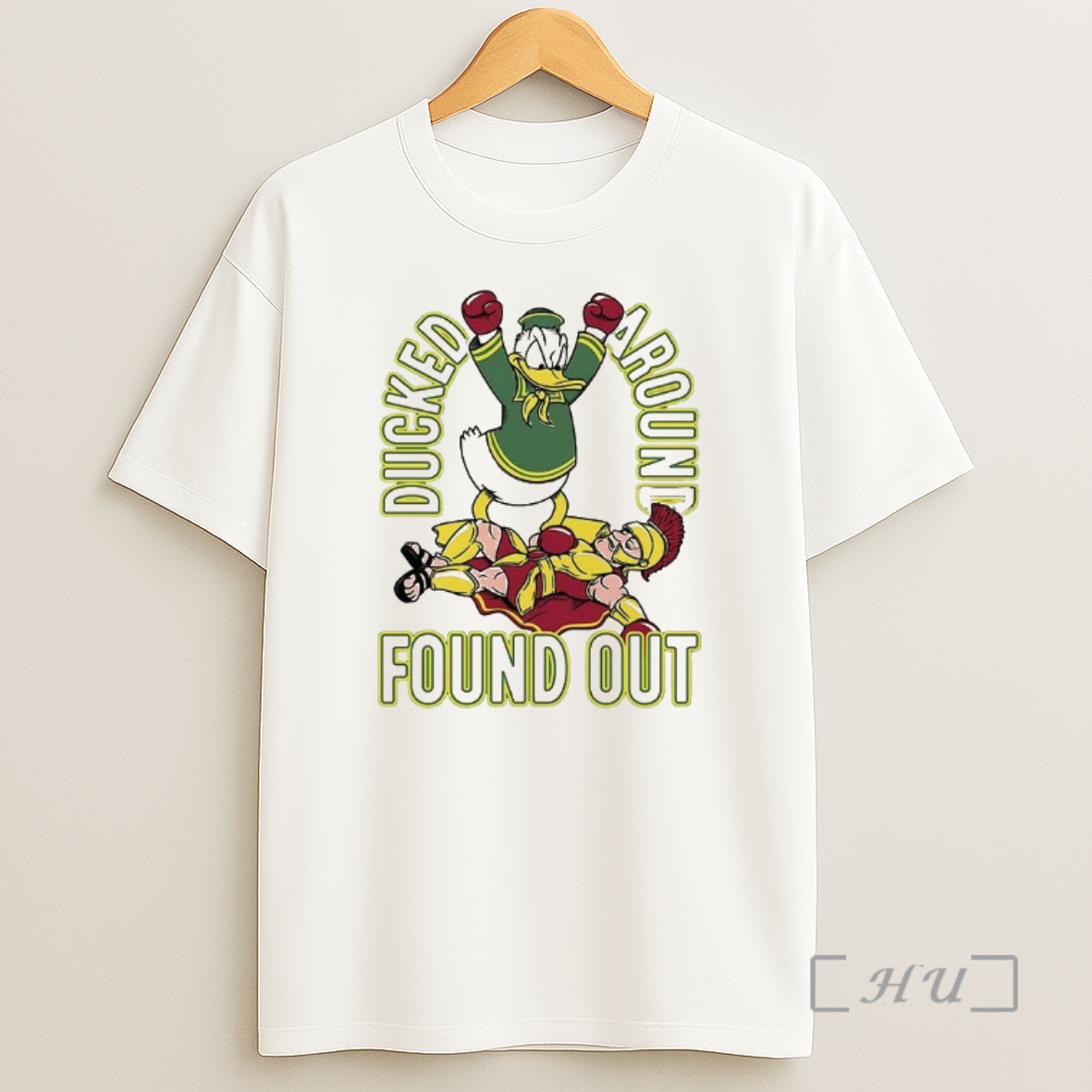 Officials Oregon Ducks Vs Usc Trojans Duck Around Found Out Premium Shirt Sweatshirt Tee
