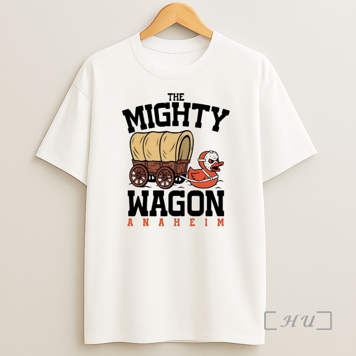 Officials Oregon Trail The Mighty Wagon Anaheim Ducks Premium Shirt Sweatshirt Tee