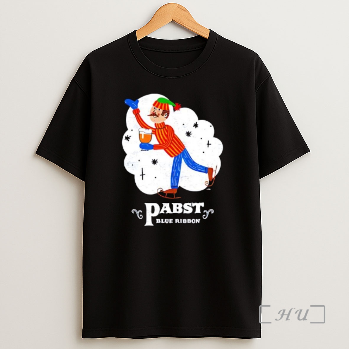 Officials Pabst Blue Ribbon Vintage Holiday Premium Shirt Sweatshirt Tee