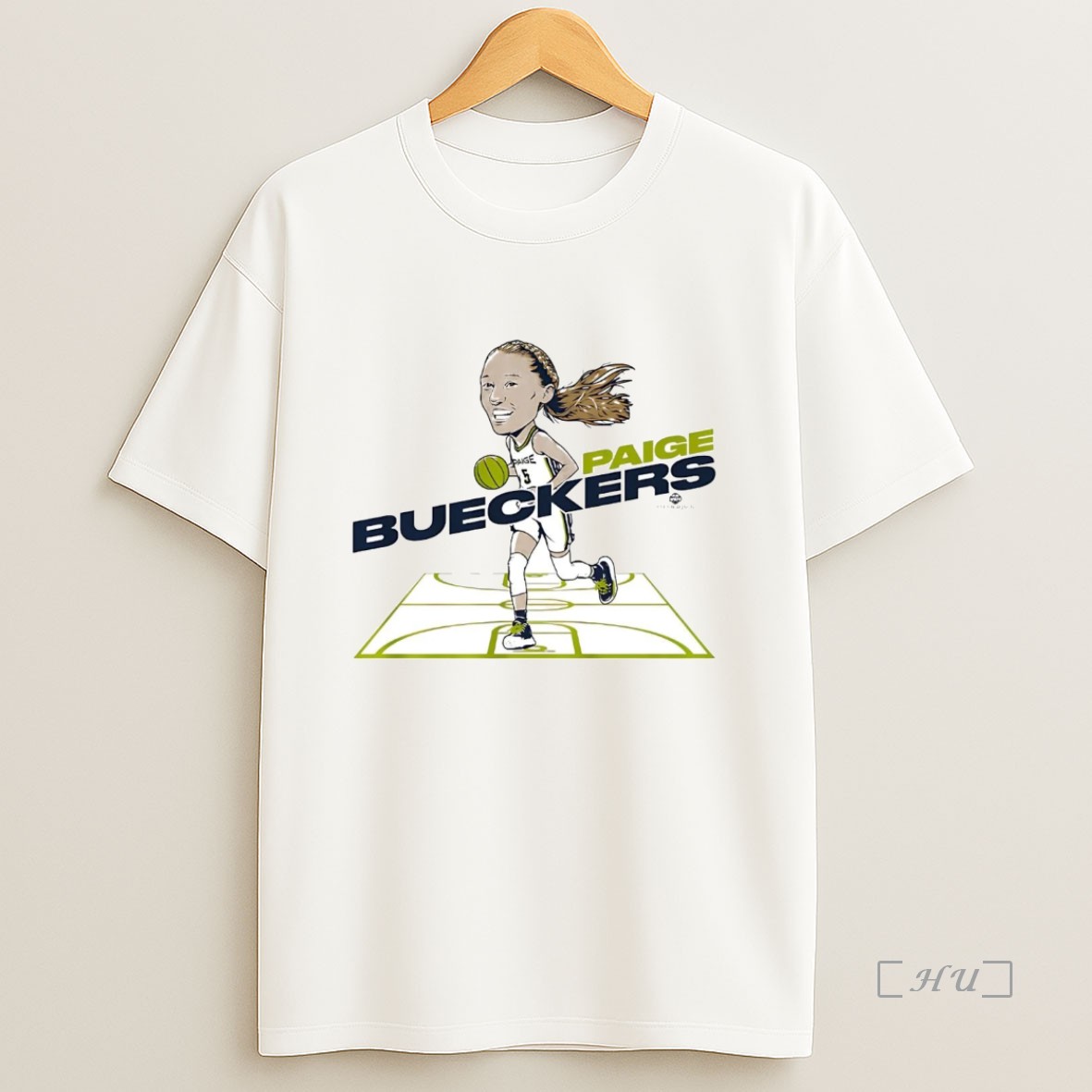 Officials Paige Bueckers Caricature Dallas Wings Premium Shirt Sweatshirt Tee