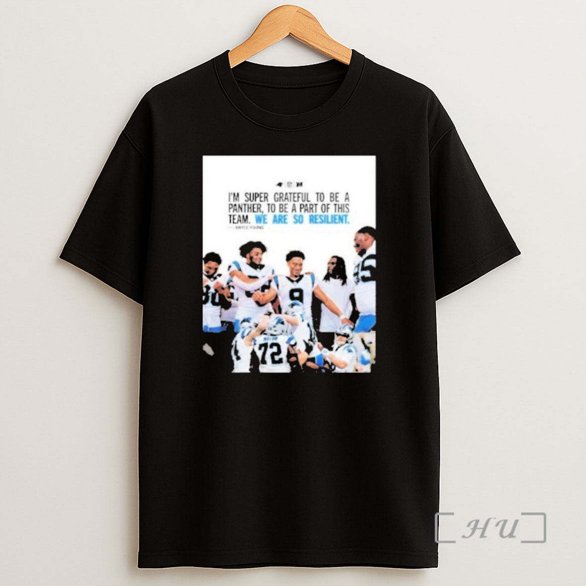 Officials Panthers Bryce Young Im Super Grateful To Be A Panther To Be A Part Of This Team We Are So Resilient Premium Shirt Sweatshirt Tee