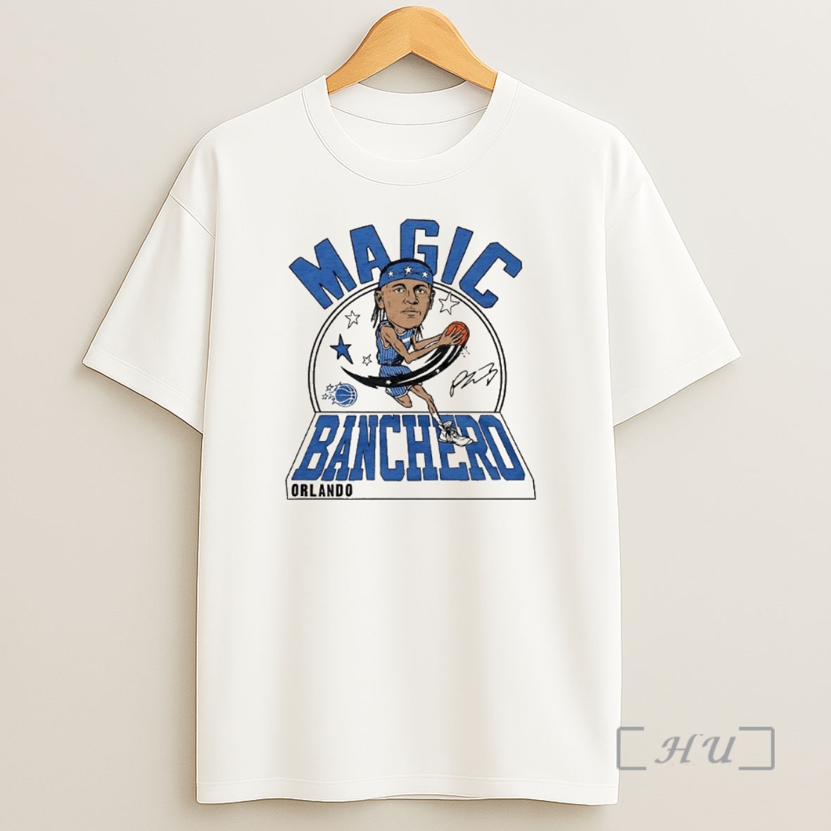 Officials Paolo Banchero Orlando Magic Basketball Signature Caricature Premium Shirt Sweatshirt Tee