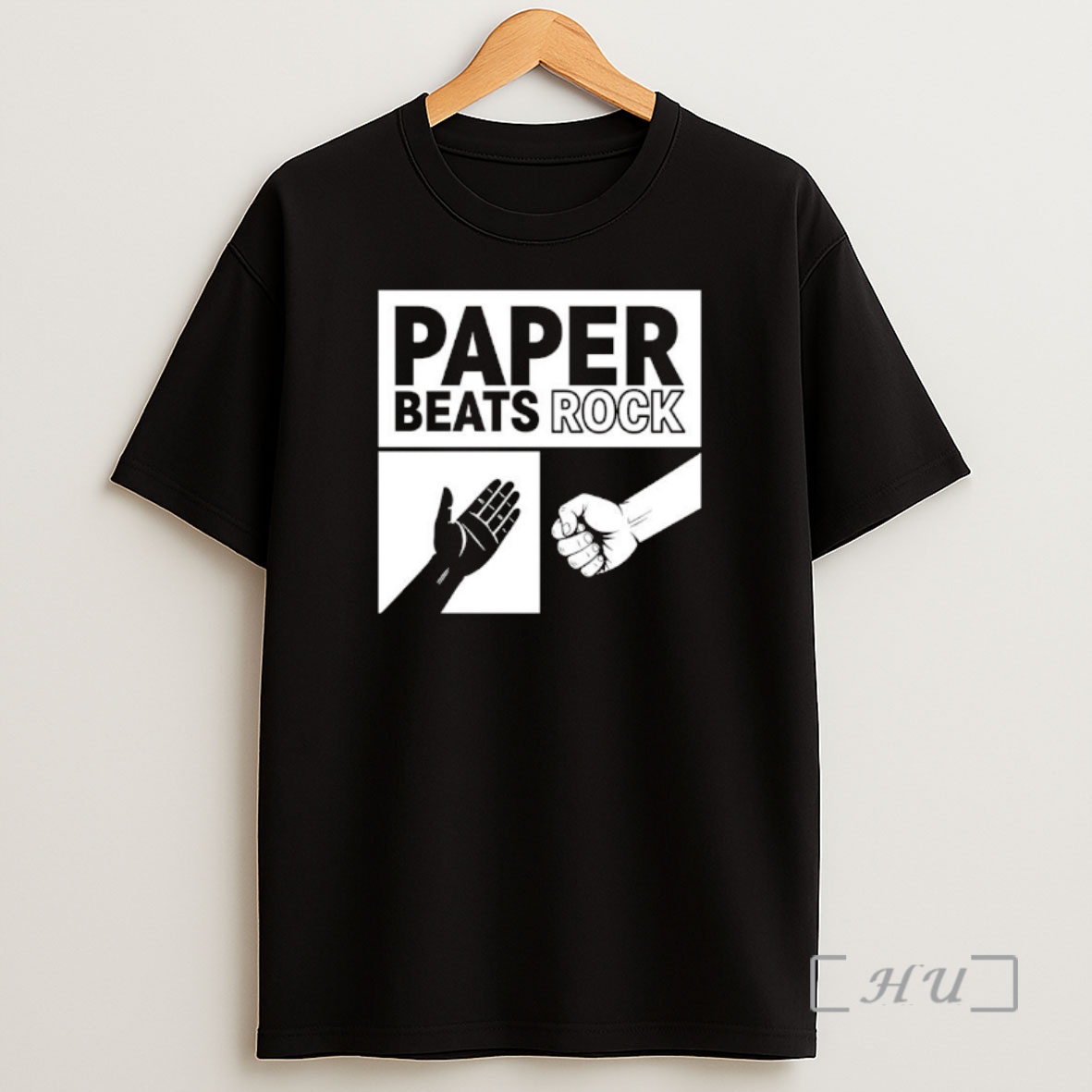 Officials Paper Beats Rock Retro Hand Game Premium Shirt Sweatshirt Tee