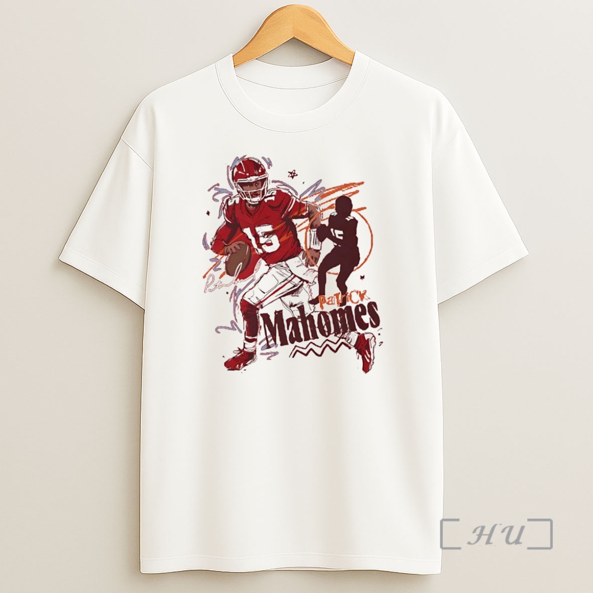 Officials Patrick Mahomes Running Signature Kansas City Chiefs Premium Shirt Sweatshirt Tee