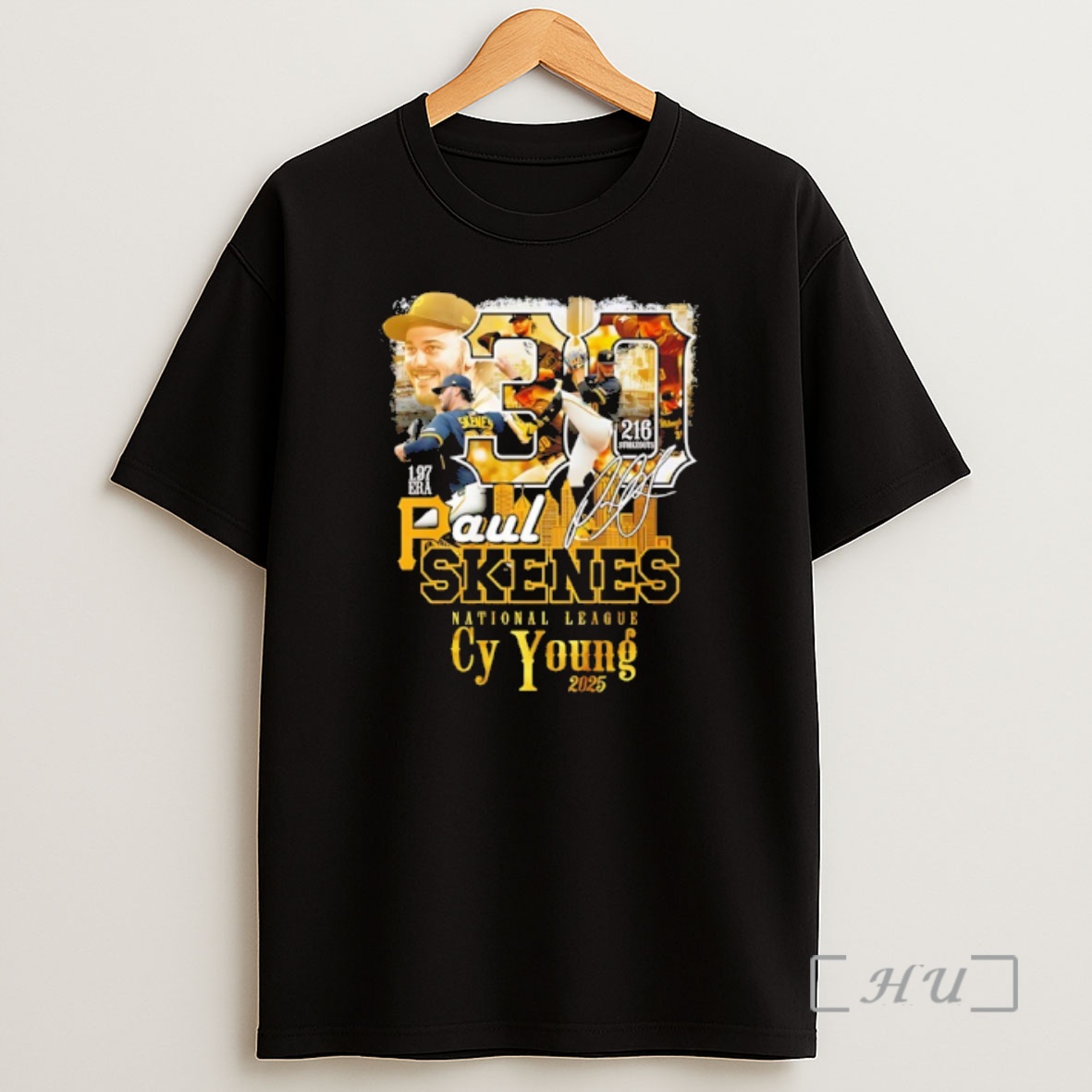 Officials Paul Skenes Cy Young 2025 National League Signature Premium Shirt Sweatshirt Tee