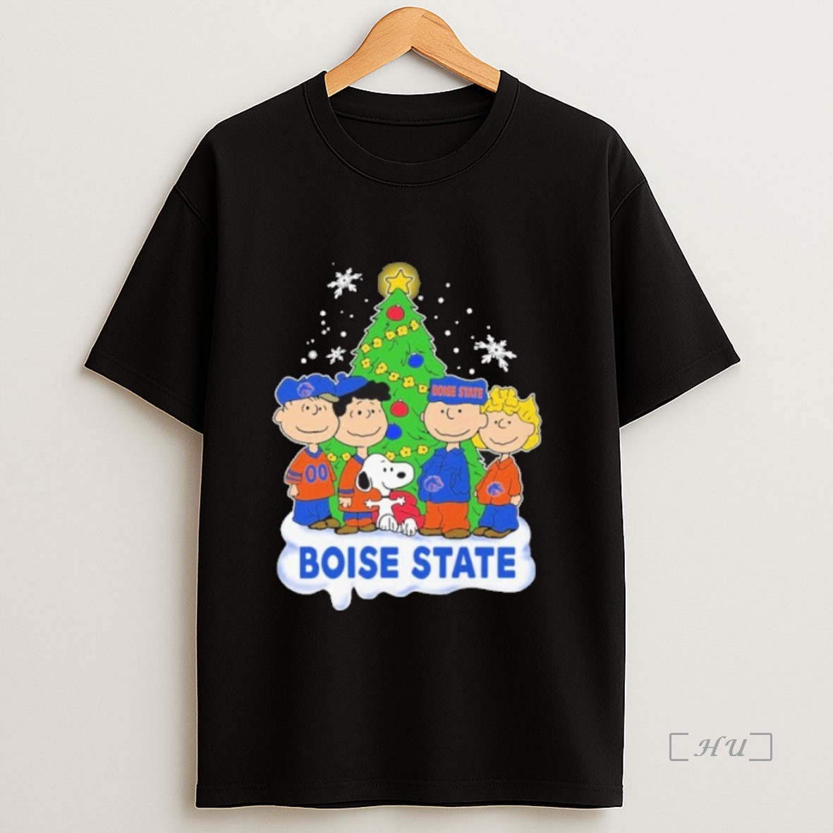 Officials Peanuts Boise State Tree Christmas Premium Shirt Sweatshirt Tee