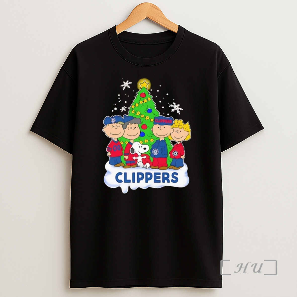 Officials Peanuts Los Angeles Clippers Christmas Premium Shirt Sweatshirt Tee