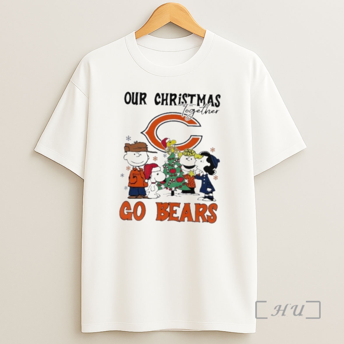 Officials Peanuts Our Christmas Together Go Bears Christmas Premium Shirt Sweatshirt Tee