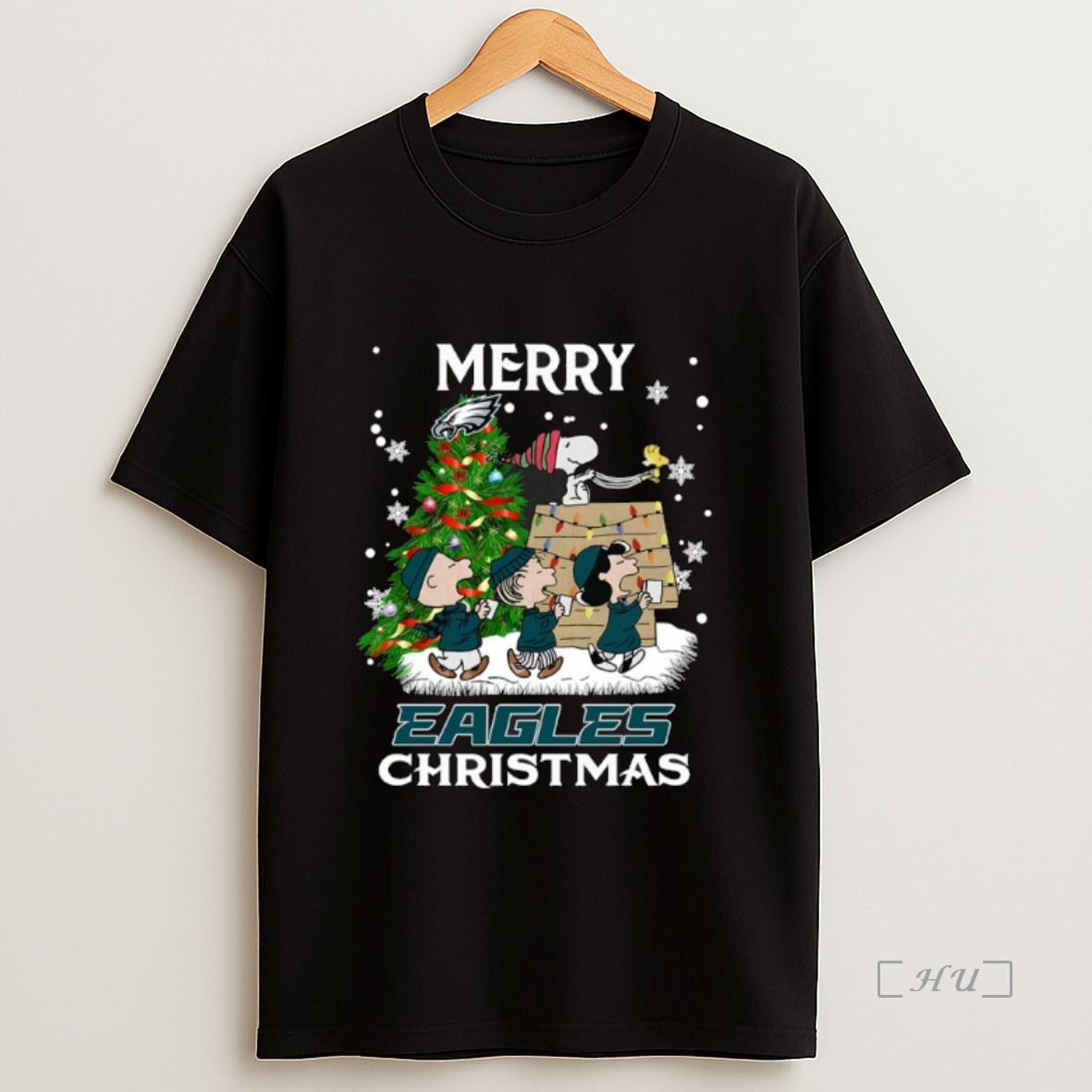 Officials Peanuts Philadelphia Eagles Merry Christmas 2025 Premium Shirt Sweatshirt Tee