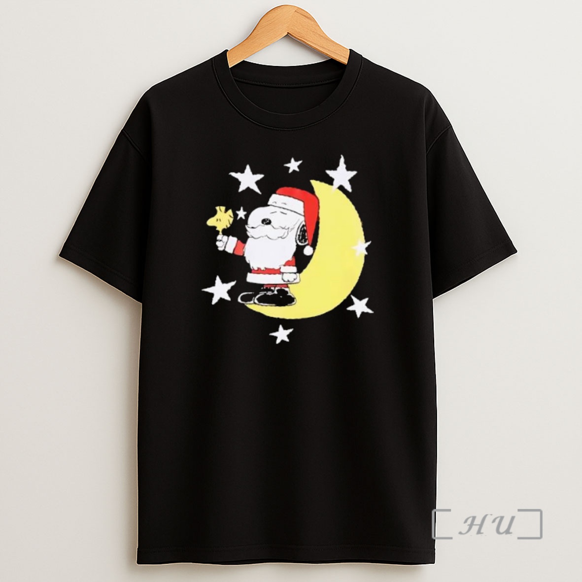 Officials Peanuts Santa Snoopy Night Sky Christmas Premium Shirt Sweatshirt Tee