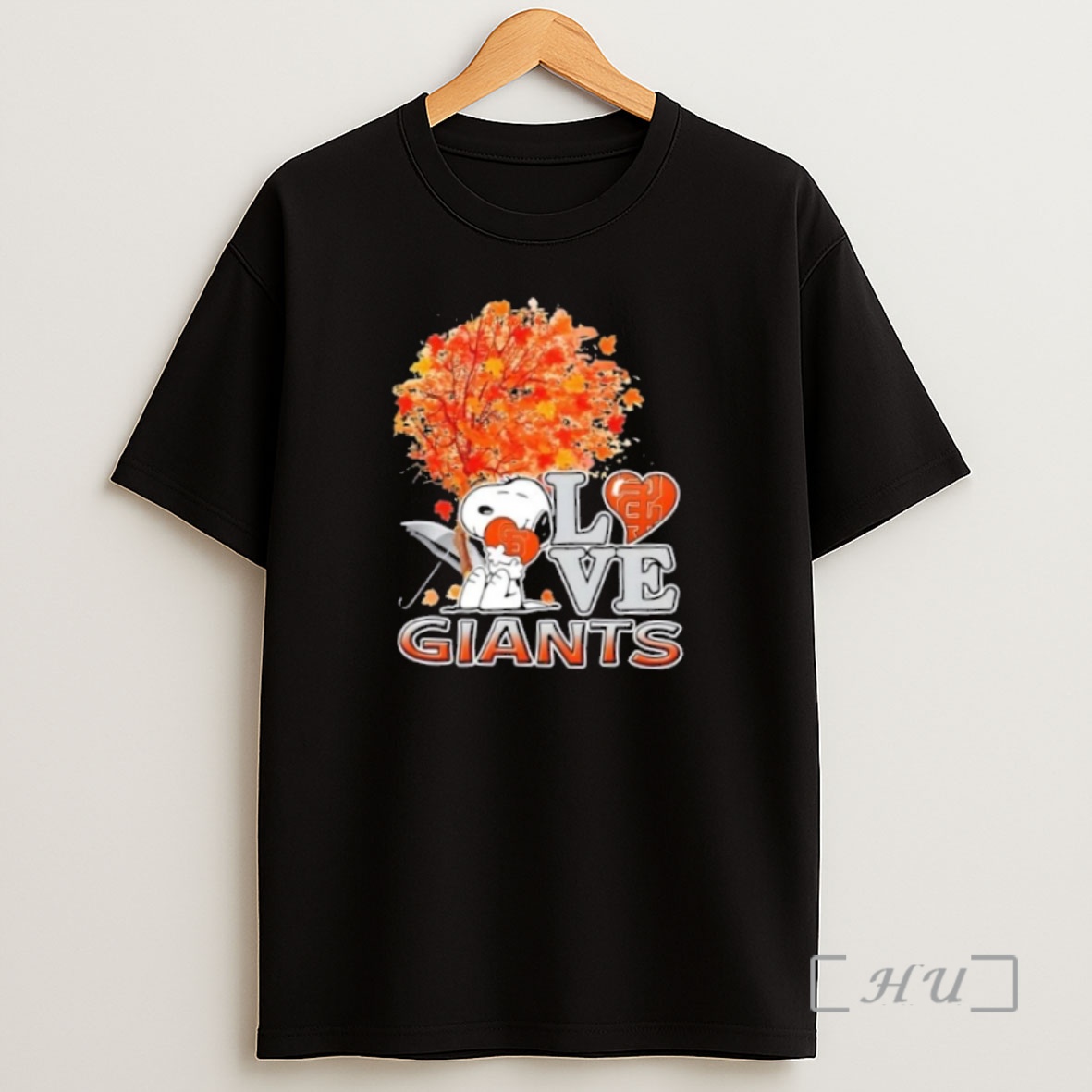 Officials Peanuts Snoopy Hug Heart I Love San Francisco Giants Premium Shirt Sweatshirt Tee