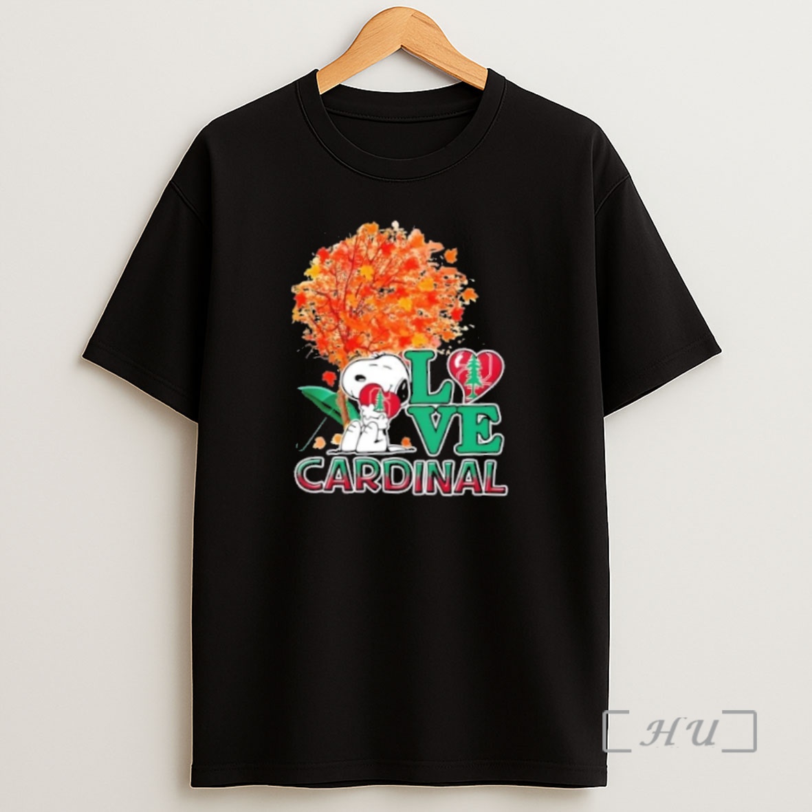 Officials Peanuts Snoopy Hug Heart I Love Stanford Cardinal Premium Shirt Sweatshirt Tee