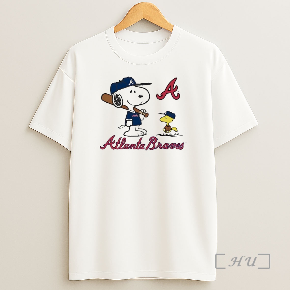 Officials Peanuts Snoopy Woodstock Atlanta Braves Premium Shirt Sweatshirt Tee