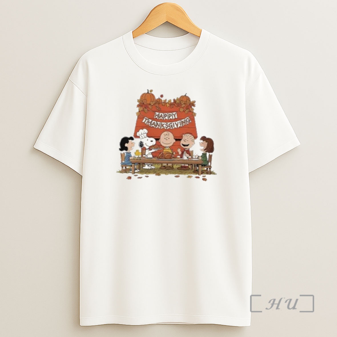 Officials Peanuts Snoopy And Friends Thanksgiving Party Premium Shirt Sweatshirt Tee 1